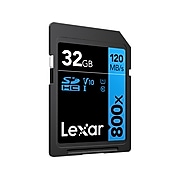 Lexar BLUE Series High-Performance 32GB SDHC Flash Memory Card (LSD0800032G-BNNNU)