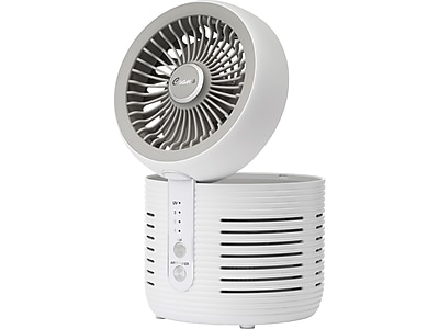 2-In-1 Desk Top Air Purifier & Fan &ndash; With HEPA Filter