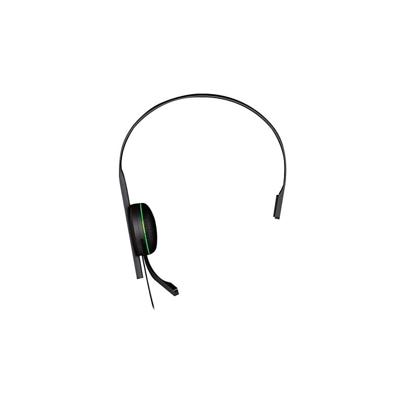 Microsoft Xbox One Chat Headset Mono On Ear Gaming, Black (S5V-00014) image 1