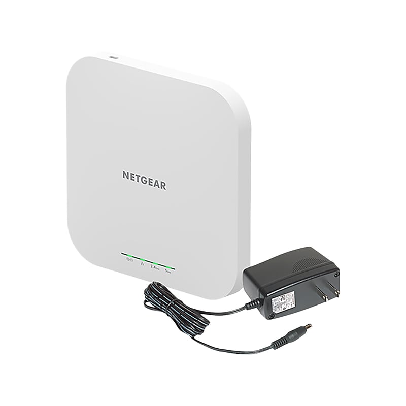 Netgear WAX610PA Dual Band PoE Multi-Gig Insight Managed WiFi 6 Access Point with Power Adapter image 1
