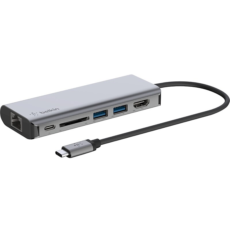 Belkin Universal Docking Station for USB-C Laptops (AVC008BTSGY) image 1
