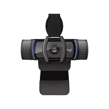 Logitech C930e HD 1080p Webcam, Clamp Mounted, Black (960-000971