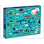 Mudpuppy Ocean Life 1000-Piece Family Puzzle (9780735349070)~#|#~sp158332916_sc7