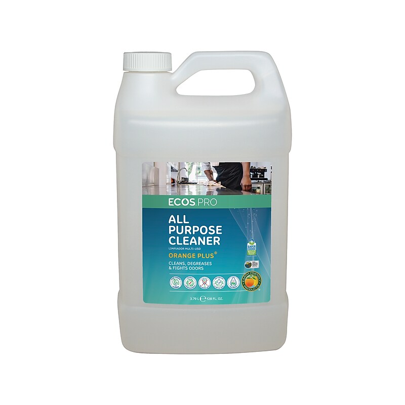 ECOS PRO Orange Plus All Purpose Cleaner and Degreaser, Citrus Scent, 1 Gal. (PL9706/04) image 1