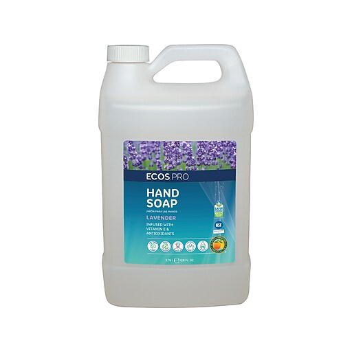 ECOS PRO Liquid Hand Soap, Lavender Scent, 1 Gal. (PL9665/04) Staples