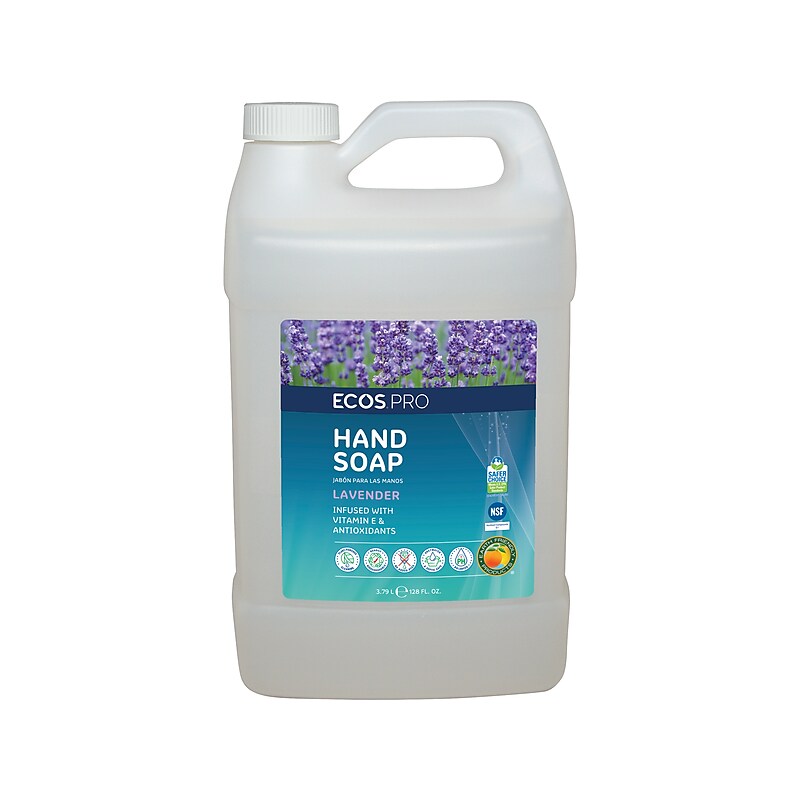ECOS PRO Liquid Hand Soap, Lavender Scent, 1 Gal. (PL9665/04) image 1