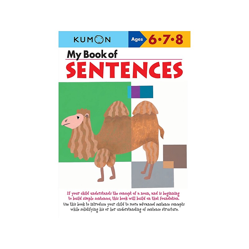 My Book of Sentences, Printed Book (9781933241388) image 1