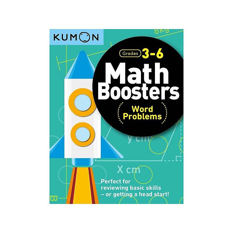 Math Boosters Word Problems, Printed Book (9781941082935) image 1