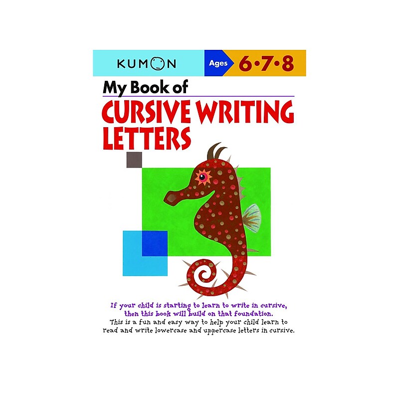 My Book of Cursive Writing: Letters, Printed Book (1935800183) image 1