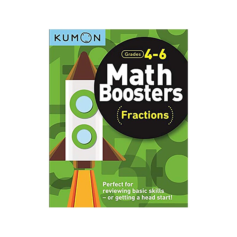 Math Boosters Fractions, Printed Book (9781941082874) image 1