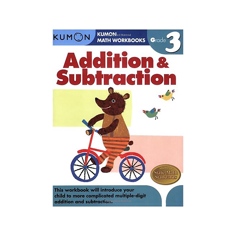 Grade 3 Addition & Subtraction, Printed Book (9781933241531) image 1