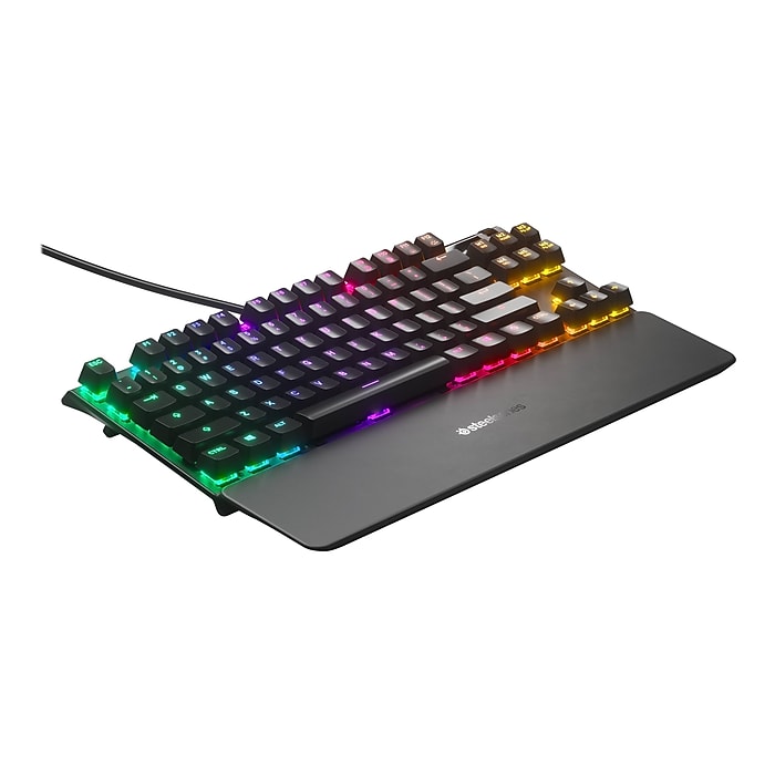 SteelSeries Apex 7 TKL Gaming Mechanical Keyboard, Black (64646