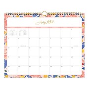 2022-2023 Blue Sky Margaret Jeane Large Pink Floral 12" x 15" Academic Monthly Wall Calendar (138123)