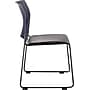 National Public Seating 8700 Series Vinyl Cafetorium Stacking Chair, Black (8710-11-10)~#|#~sp160038391_sc7