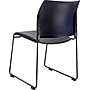 National Public Seating 8700 Series Vinyl Cafetorium Stacking Chair, Black (8710-11-10)~#|#~sp160038392_sc7
