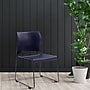 National Public Seating 8700 Series Vinyl Cafetorium Stacking Chair, Black (8710-11-10)~#|#~sp160038395_sc7