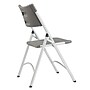 National Public Seating 600 Heavy Duty Plastic Folding Chair, Charcoal Slate, 4/Pack (6204)~#|#~sp160038401_sc7
