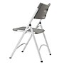 National Public Seating 600 Heavy Duty Plastic Folding Chair, Charcoal Slate, 4/Pack (6204)~#|#~sp160038403_sc7