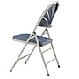 NPS 1100 Series Deluxe Fan Back With Triple Brace Double Hinge Folding Chair, Dark Blue, 4 (1115/4)~#|#~sp160038412_sc7