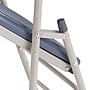 NPS 1100 Series Deluxe Fan Back With Triple Brace Double Hinge Folding Chair, Dark Blue, 4 (1115/4)~#|#~sp160038413_sc7