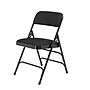 NPS 2300 Series Fabric Padded Premium Folding Chair, Black, 4/Pack (2310/4)~#|#~sp160038558_sc7