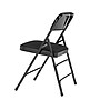 NPS 2300 Series Fabric Padded Premium Folding Chair, Black, 4/Pack (2310/4)~#|#~sp160038563_sc7