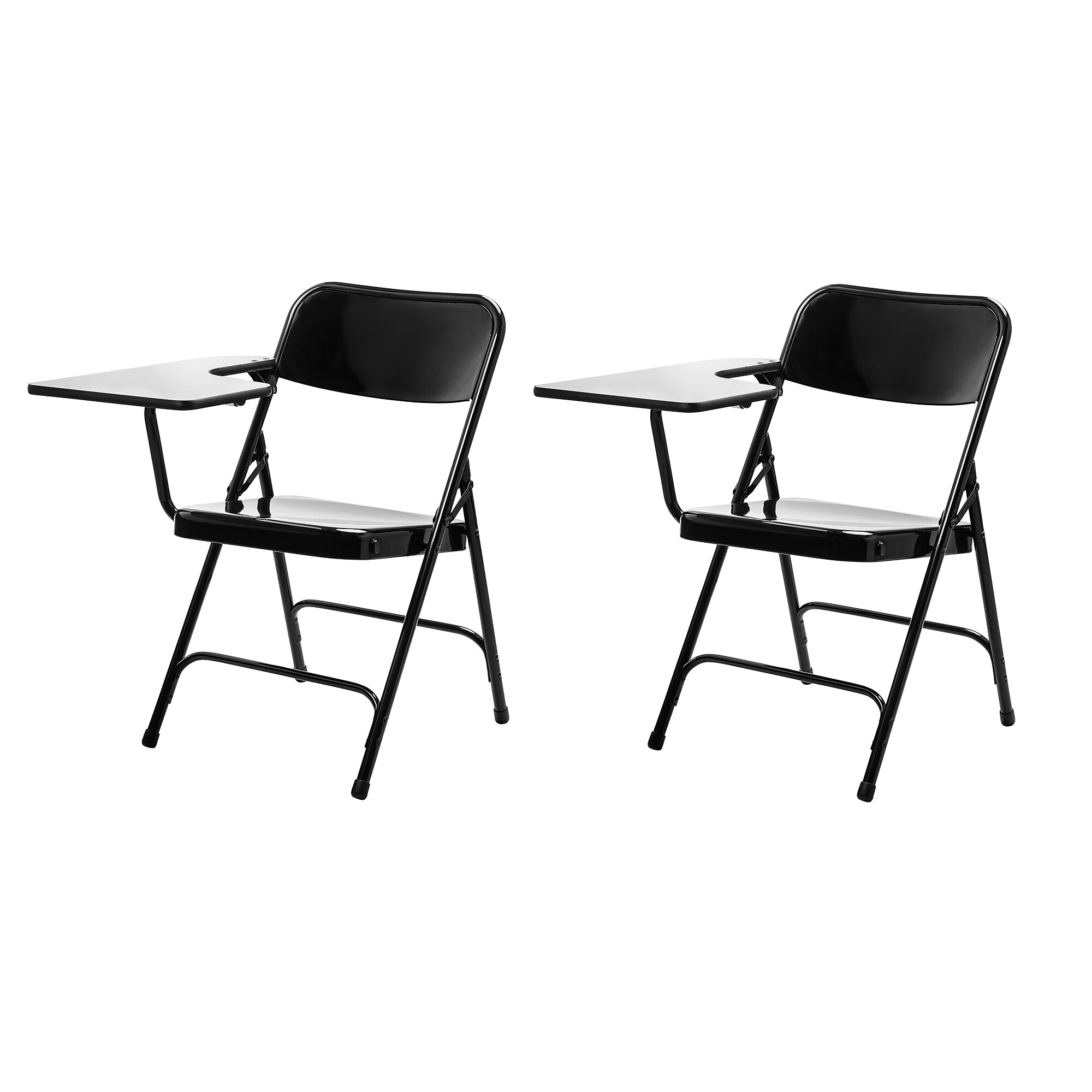 National Public Seating 5200 Metal Tablet Arm Folding Chair, Black, 2/Pack (5210R2) Sansujyuku sansujyuku.com