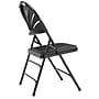 National Public Seating 1100 Series Polyfold Fan Back Triple Brace Double Hinge Folding Chairs, Black, 4/Pack (1110/4)~#|#~sp160038571_sc7