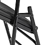 National Public Seating 1100 Series Polyfold Fan Back Triple Brace Double Hinge Folding Chairs, Black, 4/Pack (1110/4)~#|#~sp160038573_sc7