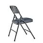 NPS 1200 Series Premium Vinyl Padded Folding Chair, Dark Midnight Blue/Char-Blue, 4/Pack (1204/4)~#|#~sp160038589_sc7