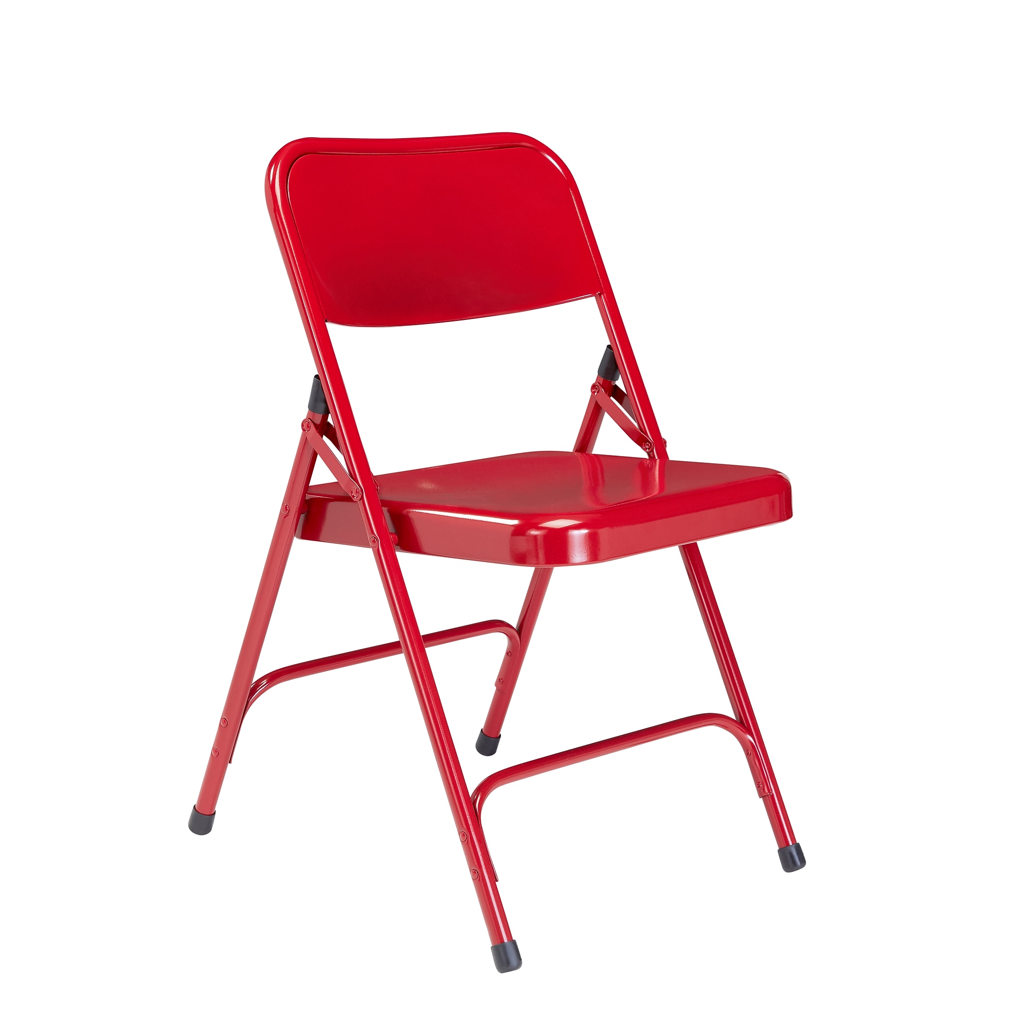NPS 200 Series Steel Folding Chair, Red,  4/Pack (240/4) Sansujyuku sansujyuku.com