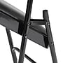 NPS 1200 Series Vinyl Padded Folding Chair, Caviar Black/Black, 4/Pack (1210/4)~#|#~sp160038609_sc7