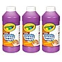 Crayola Washable Finger Paint, Violet, 16 oz. Bottle, Pack of 3 (BIN131640-3)~#|#~sp160101288_sc7