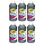 Crayola Artista II Washable Liquid Tempera Paint, Black, 16 oz. Bottles, Pack of 6 (BIN311551-6)~#|#~sp160101318_sc7