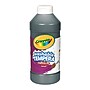 Crayola Artista II Washable Liquid Tempera Paint, Black, 16 oz. Bottles, Pack of 6 (BIN311551-6)~#|#~sp160101319_sc7