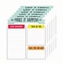 Carson-Dellosa Notepad, 5.75" x 6.25", Assorted Colors, 50 Sheets/Pad, 6 Pads/Bundle (CD-151298-6)~#|#~sp160101345_sc7