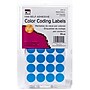 Charles Leonard Color Coding Labels, 3/4", Blue, 1000 Per Pack, 12 Packs (CHL45115-12)~#|#~sp160101376_sc7