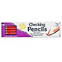 Charles Leonard Checking Pencil with Eraser, Red Lead, 12 Per Box, 12 Boxes (CHL65030-12)~#|#~sp160101384_sc7
