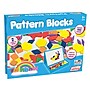 Junior Learning® Rainbow Pattern Blocks, Magnetic, Assorted Colors, 100 Pieces (JRL613)~#|#~sp160101681_sc7