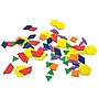 Junior Learning® Rainbow Pattern Blocks, Magnetic, Assorted Colors, 100 Pieces (JRL613)~#|#~sp160101684_sc7