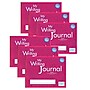 Zaner-Bloser My Writing Journal Composition Notebooks, 8" x 10.5", Primary Ruled, 50 Sheets, Pink, 6/Bundle (ELP0601-6)~#|#~sp160101752_sc7