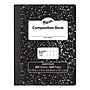 Pacon Composition Notebooks, 9.75" x 7.5", Quad Ruled, 100 Sheets, Black, 6/Bundle (PACMMK37105-6)~#|#~sp160102263_sc7