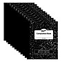 Pacon Composition Notebooks, 9.75" x 7.5", Wide Ruled, 60 Sheets, Black, 12/Bundle (PACMMK37130-12)~#|#~sp160102268_sc7