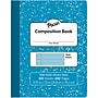 Pacon Composition Notebooks, 9.75" x 7.5", Wide Ruled, 100 Sheets, Blue, 6/Bundle (PACMMK37170-6)~#|#~sp160102275_sc7