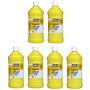 Handy Art Little Masters Washable Tempera Paint, Yellow, 32 oz., Pack of 6 (RPC213710-6)~#|#~sp160102417_sc7
