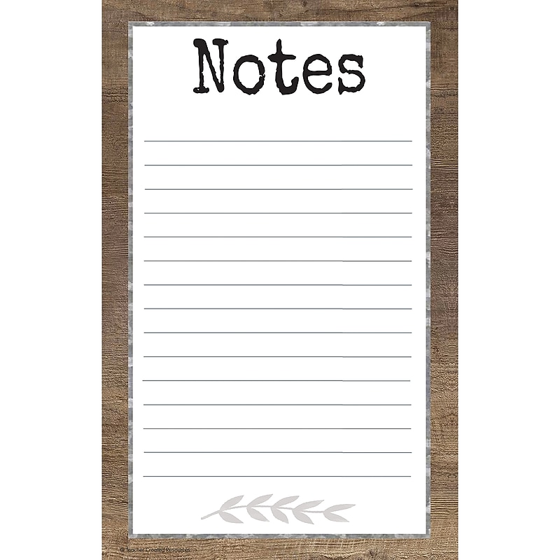 Teacher Created Resources® Home Sweet Classroom Notepad, Pack of 6 (TCR8833-6) image 1