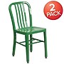 Flash Furniture Colorful Restaurant Chair, Green, 2 Pack (2CH6120018GN)~#|#~sp160198921_sc7