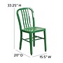Flash Furniture Colorful Restaurant Chair, Green, 2 Pack (2CH6120018GN)~#|#~sp160198925_sc7