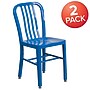 Flash Furniture Colorful Restaurant Chair, Blue, 2 Pack (2CH6120018BL)~#|#~sp160198995_sc7