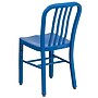 Flash Furniture Colorful Restaurant Chair, Blue, 2 Pack (2CH6120018BL)~#|#~sp160199000_sc7